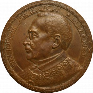 II RP, Medal , Heliodor Święcicki, Pierwszy Rektor Uniwersytetu Poznańskiego 1923