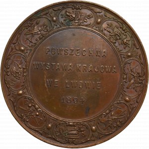 Polska, medal - Powszechna Wystawa Karajowa we Lwowie 1894