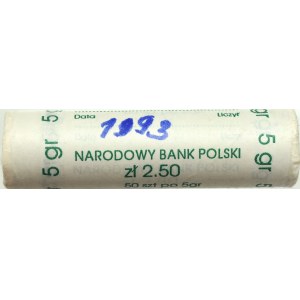 III RP, Rolka bankowa 5 groszy 1993