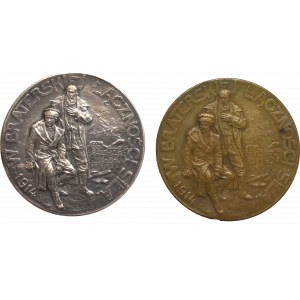 Polska, Medal Rosjanie Braciom Polakom 1914 r. - obie wersje