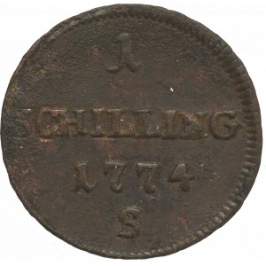 1 schilling 1774 Smolnik