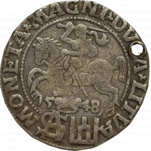 Sigismund II Augustus, Grossus 1548, Vilnius