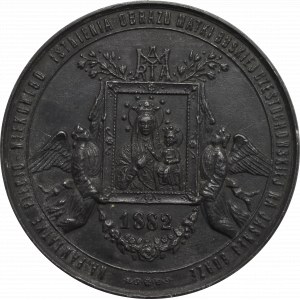 Polska, Medal pamiątka 500 lat obrazu Jasnogórskiego 1882