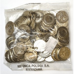 III RP, Woreczek menniczy 1 złoty 2009