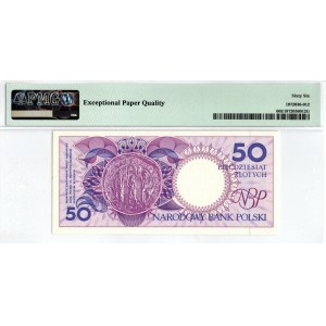 IIIRP, 50 złotych 1990 -I - PMG 66 EPQ