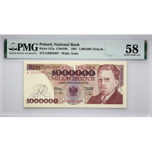 1 mln złotych 1991 G - PMG 58
