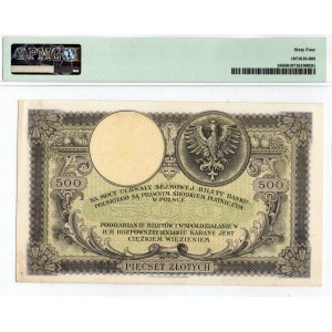 II RP, 500 złotych 1919 S.A. PMG 64