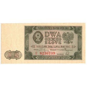 PRL, 2 złote 1948 E