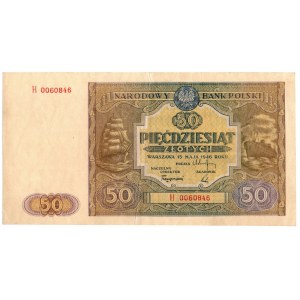 PRL, 500 złotych 1946 H