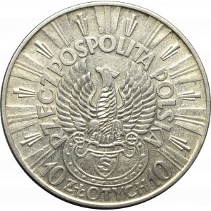 II Republic of Poland, 10 zloty 1934 Riffle eagle