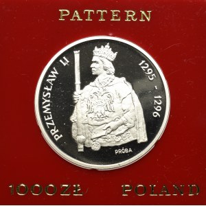 PRL, 1.000 złotych 1985 Przemysław II - Próba srebro