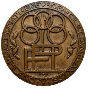 Włochy, Medal Europejskie Mistrzostwa Lekkoatletyczne Mediolan 1937
