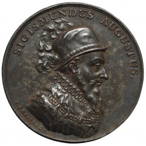 Medal Suity Królewskiej, Zygmunt August, odlew Białogon