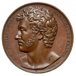 Poland, Medal prince J. Poniatowski 1813