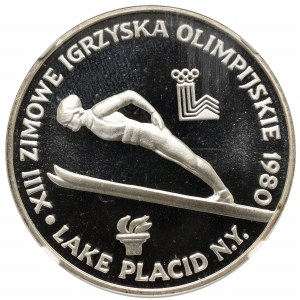 PRL, 200 złotych 1980 Lake Placid - NGC PF68 ULTRA CAMEO