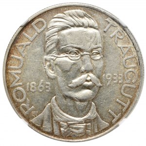 II RP, 10 złotych 1933 Traugutt - NGC AU Det.