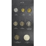 Kolekcja monet 1949 - 1995 w dedykowanych klaserach