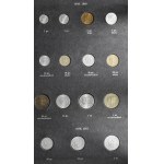 Kolekcja monet 1949 - 1995 w dedykowanych klaserach