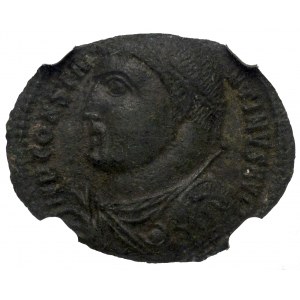 Cesarstwo Rzymskie, Konstantyn, Follis - NGC Ch XF
