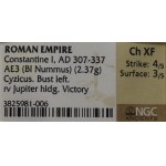 Cesarstwo Rzymskie, Konstantyn, Follis - NGC Ch XF