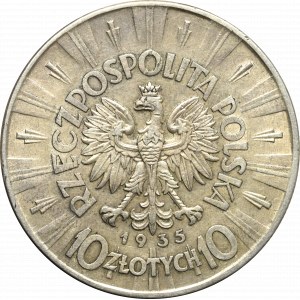 II Republic of Poland, 10 zloty 1935 Pilsudski