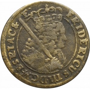 Prusy Książęce, Fryderyk III, Ort 1699, Królewiec - fałszerstwo z epoki