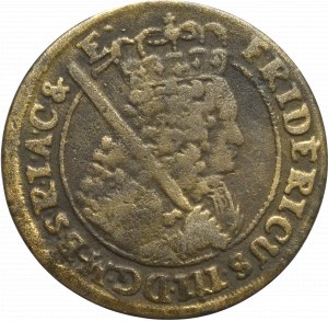 Prusy Książęce, Fryderyk III, Ort 1699, Królewiec - fałszerstwo z epoki