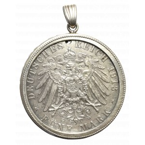 Niemcy, Bawaria, 5 marek 1913 - zawieszka