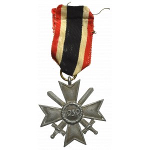 Niemcy, III Rzesza, Krzyż Zasługi Wojennej (KVK) 2 klasy z mieczami J.E. Hammer & Sohne, Geringswalde