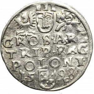 Sigismund III, 3 groschen 1598, Fraustadt