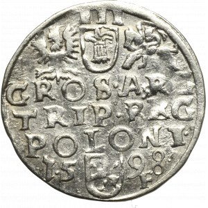 Zygmunt III Waza, Trojak 1598, Wschowa