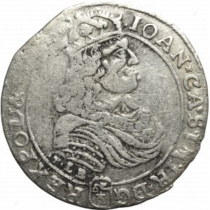 John II Casimir, 18 groschen 1668, Bromberg