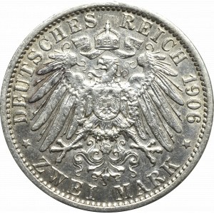 Germany, Preussen, 2 mark 1906