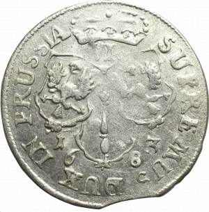 Germany, Preussen, Friedrich Wilhelm, 6 groschen 1683, Konigsberg