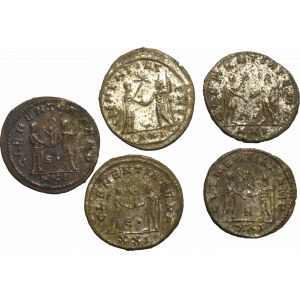 Roman Empire, Probus, Lot of 5 antoniniani