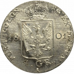 Germany, Preussen, 4 groschen 1801