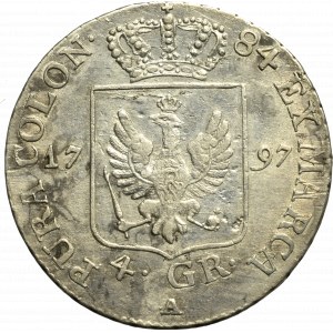 Germany, Preussen, 4 groschen 1797