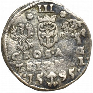 Sigismund III, 3 groschen 1595, Vilnius