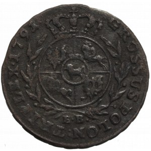 Stanislaus Augustus, 3 groschen 1791 EB