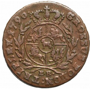 Stanislaus Augustus, 3 groschen 1790 EB