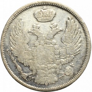 Poland under Russia, Nicholas I, 15 kopecks=1 zloty 1836 MW