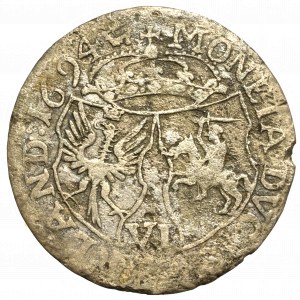 Duchy of Courland, Friedrich Casimir, 6 groschen 1694, Mitau