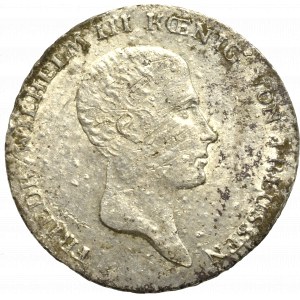 Germany, Preussen, 1/6 thaler 1816