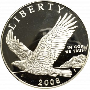 USA, Dollar 2008 - Recovery of American Bald Eagle