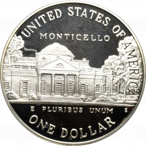 USA, Dollar 1993 Jefferson