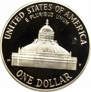 USA, Dollar 2000 - 200 lat biblioteki Kongresu
