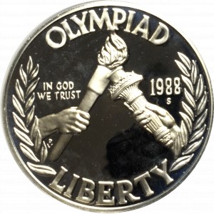 USA, Dollar 1988 - Olimpiada