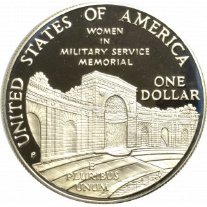 USA, Dollar 1994 - Women in military service memorial