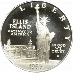 USA, Dollar 1986 - Liberty statue