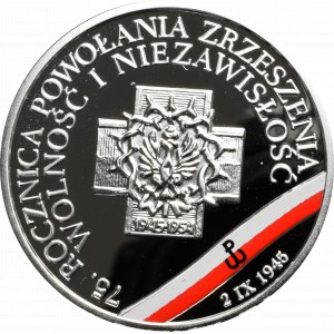 III RP, 10 złotych 2020 - 75 rocznica powołania WiN